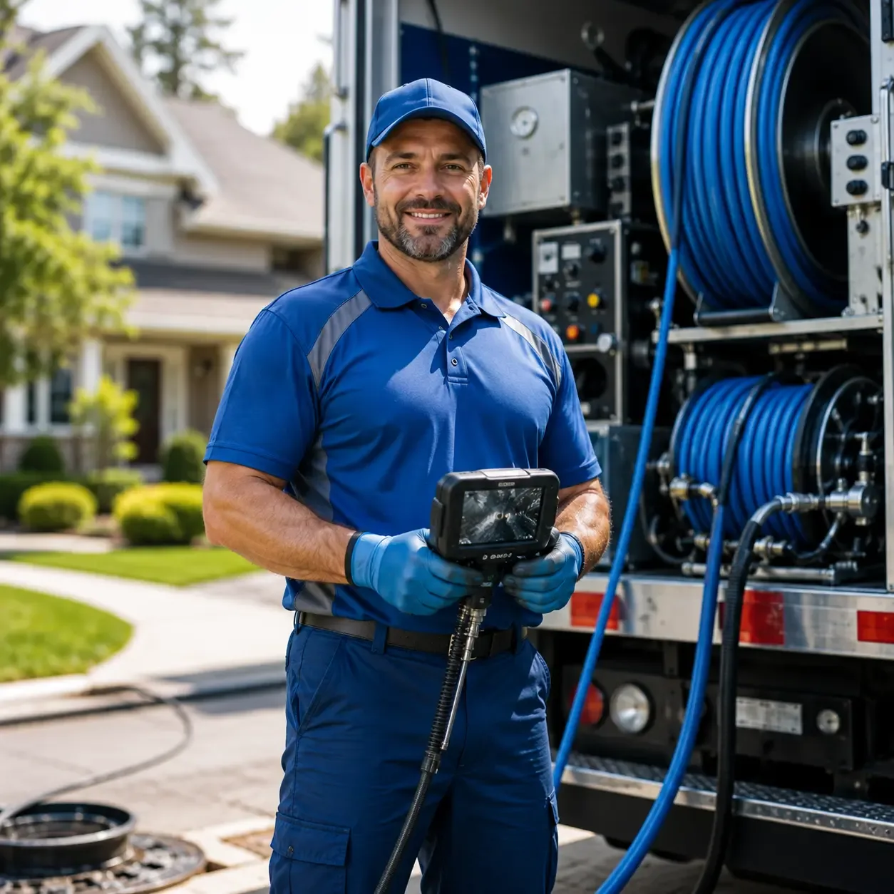 Local outdoor drain cleaning specialists in Mount Airy, GA
